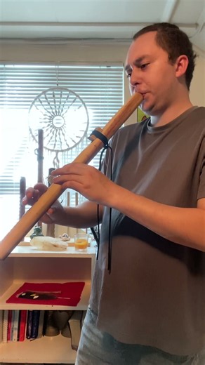 ✨ Inspiration Checkpoint | G Native American Flute for Peace & Mindful Breathing 🌿 #Shorts