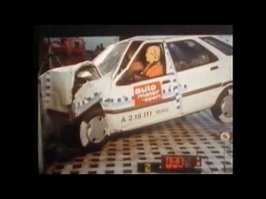 Citroen ZX AMS Frontal Impact