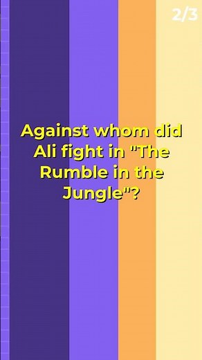 Trivia Challenge: Muhammad Ali 🧠 #shorts