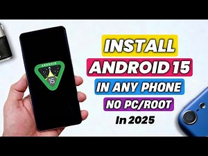 How To Install And Run Android 15 In Any Android Phone Without Root !! Install Android 15/14