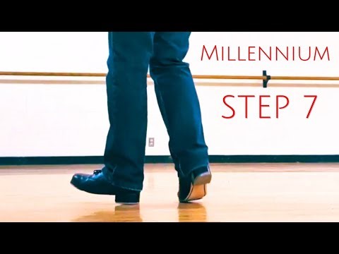 Millennium Waltz Clog, Step 7 | English Clog Dance Tutorial with Music and Cues