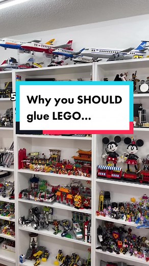 Benefits of Gluing LEGO Sets for Your Collection