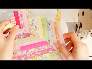 💦3 Ideas To Use Up Scrap Fabric To Make Useful Things | DIY Mug Rugs/Coasters/Place Mats