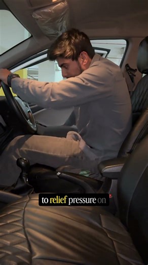 No More Travel Discomfort Back or Neck Pain | TravelEase Seat Cushion for Car, Flight & Train
