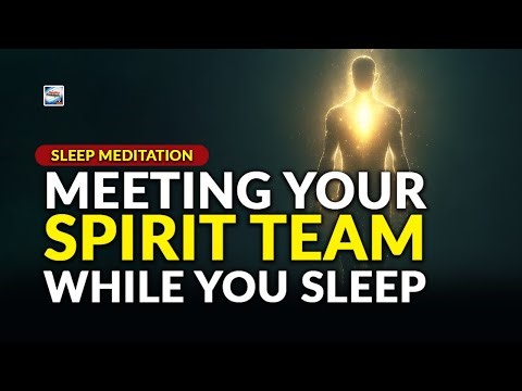 4 Hour Deep Sleep Meditation – Meeting Your Spirit Team While You Sleep