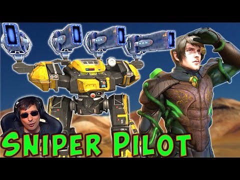 New Legendary Sniper Pilot FLUX BEHEMOTH War Robots Mk2 Live Gameplay WR