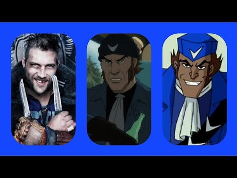 "Captain Boomerang" Evolution in Cartoons, Movies and Shows (DC Comics)