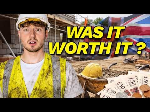 How Much Money I Really Made as a LABOURER in the UK