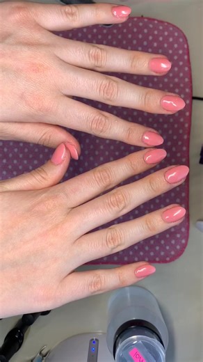 How to do gel nails at home! All nail polish is CND brand from beyond polish! #athomenails #gelnails #beyondpolish #fyp