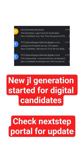 Tcs joining for digital candidate started again today #tcs #new #tcsjoining #joining #onboarding