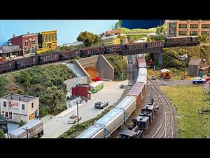 Short Line Model Railroad Club HO Scale Model Train Layout Open House