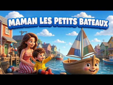 Mommy, the Little Boats 🌊 Kids' Song