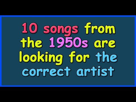 Ultimate 1950s Music Quiz: Test Your Hit Song Knowledge!