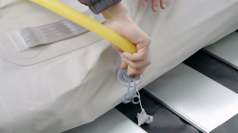 CO-Z 10 ft Inflatable Dinghy Boats with Aluminium Alloy Floor, 4 Person Portable Boat Raft, Inflatable Touring Kayak for Adults, Inflatable Sport Tender Fishing Dinghy Boat