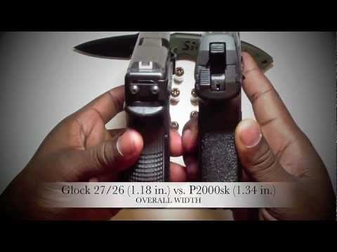 MrColionNoir Gun Review: H&K P2000sk VS. Glock 27