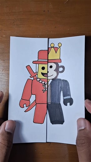 Drawing Sammy × Jandel Steal A Brainrot #drawing #roblox #art