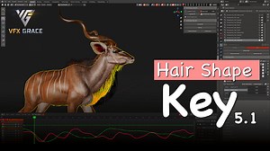 Blender Addon | Hair Shape Key | Vfx Grace