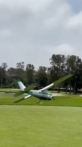 4.1M views · 38K reactions | Cessna 172 #landing at Riviera Golf club. No one was seriously injured. | MojoGrip | Facebook
