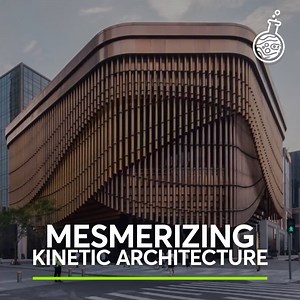 802K views · 809 reactions | Mesmerizing kinetic buildings never stop moving. Credit: Explorist | The Science Explorer | Facebook