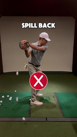 Stop over-rotating your hands in the backswing. Excessive clubface opening or closing leads to inconsistent contact, causing more hooks and slices. Instead, keep your hands stable with minimal movement to increase your chances of hitting the sweet spot consistently. _______________ #golfswing #golflife #golftips #golftok #golf #golfcourse #golfstagram #golfaddict #swingfundamentals #golfclub
