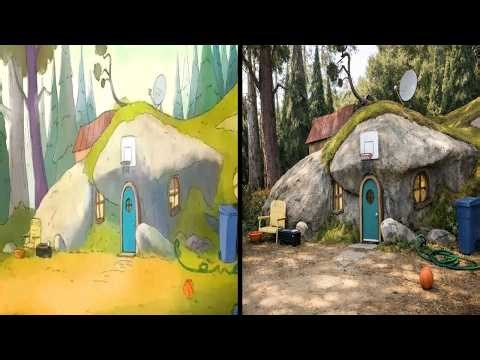 What If Famous CN Cartoon Houses Were Real? | AI Transformation