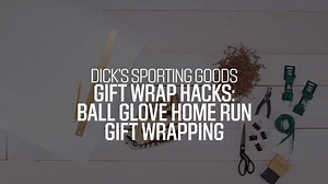 Gift wrapping a glove can throw you a bit of a curve ball. Luckily Pro Tips is here with a double play of ideas to impress your baseball or softball player this holiday.  See more here: https://protips.dickssportinggoods.com/sports-and-activities/softball/gift-wrap-hacks-two-ways-to-wrap-a-ball-glove | GameChanger | Facebook