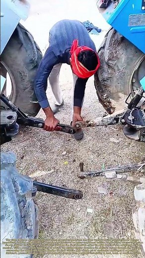 Towing the Trapped: How a Linked Tractor Transfers Power to Pull