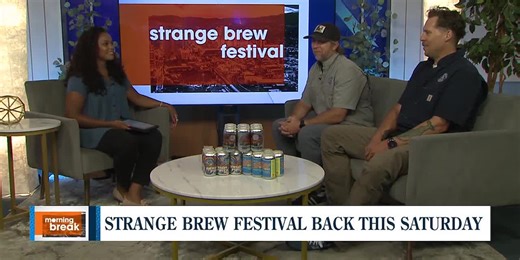 Tasting unique brews at the Strange Brew Festival