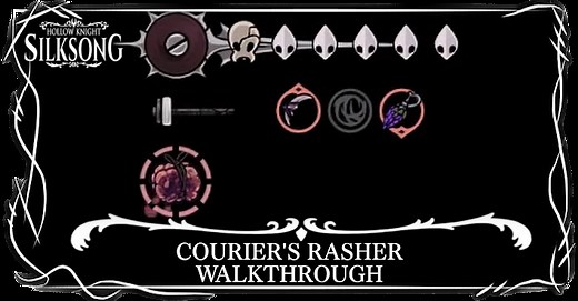 Courier's Rasher Walkthrough | Hollow Knight: Silksong｜Game8