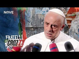 Crozza è Papa Leone XIV: "Montecarlo è paradiso in terra... lascia stare che è fiscale"