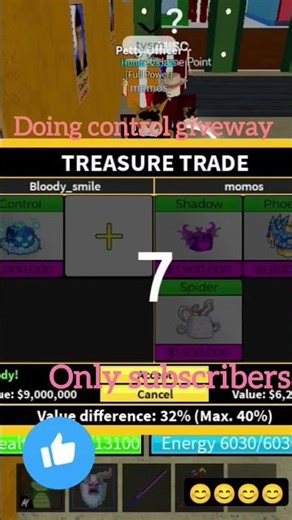 😊FREE REWORKED CONTROL||Bloody_smile||#roblox #trending #bloxfruits #controlrework #ytshorts