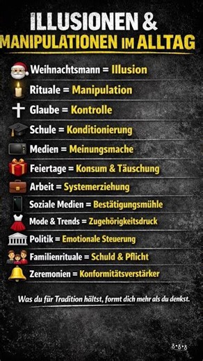 Manipulationen im Alltag