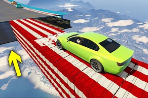 数百个减速带做成的赛道？86做的图果然不一般_游戏热门视频