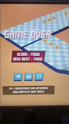 Drift boss score 11,066 I did world record