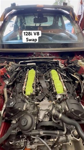1BMW 128i S65 DCT Swap #bmw #bmwmmotorsport #e92m3