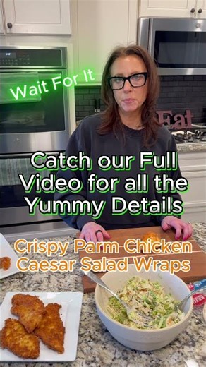Crispy Chicken Caesar Wraps 🌯🔥 | Weekly Meal Challenge Winner | Easy Chicken Dinner