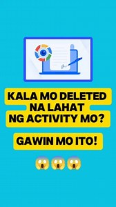 262K views · 3.5K reactions | PAANO I DELETE NG PERMANENTLY YUNG ATING MGA ACTIVITY 100% #DeleteActivity #PermanentDelete #PrivacyMatters #OnlineSafety #DigitalCleanse | Tutorial vibes | Facebook