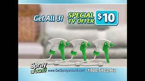 Spray Around TV Spot