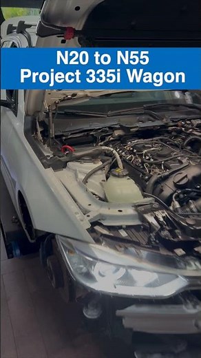 N20 TO N55 SWAPPED F31! PART 3 OF PROJECT 335I WAGON OUT NOW!