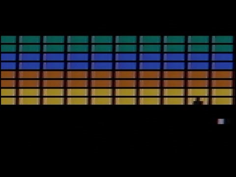 Super Breakout Gameplay Atari 5200