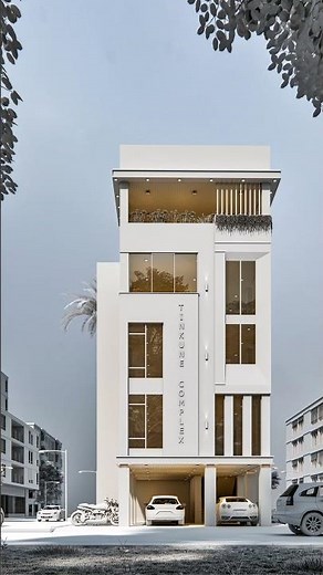 Enscape exterior render #architecture #enscape #sketchup