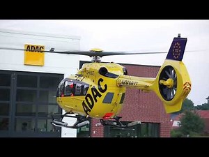 ADAC Luftrettung | Landung Christoph 26 nach Notfalleinsatz | H145 | D-HYAT