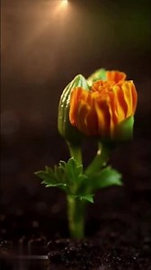 Marigold Plant Grows Super Fast! 🌼✨ (Amazing Time-Lapse)#marigold #viralreel