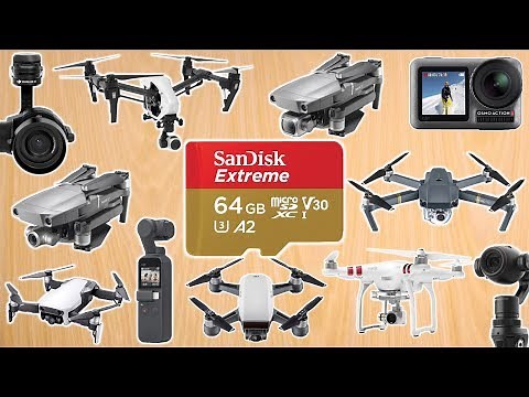 Best Memory Card for DJI Drones – Choosing the Best Micro SD Card for Video on DJI Drone and Cameras