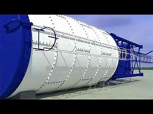 3D Animation Master Cement Silo Installation