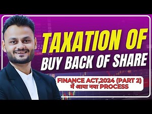Taxability of Buy Back of Share