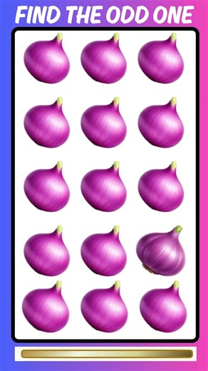 Find the Different Emoji – Vegetables 🥦🥕🌶️ #emojiquiz