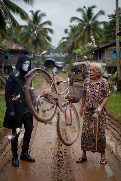 PART22.👺🔥 LOLA NAKA FERRARI?😱 “You won’t believe what Maskman did to this old bike 😳➡️🏎️” #MaskmanPower #transformation #shorts #goodvibes #viralreels