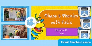 Phase 5 Phonics Lesson 16 'e-e' Video