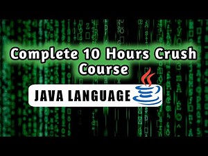 Complete Java Full Course & Java Game Development Basic